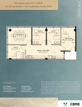 101 NE 3rd Ave, Fort Lauderdale, FL for lease Floor Plan- Image 1 of 1