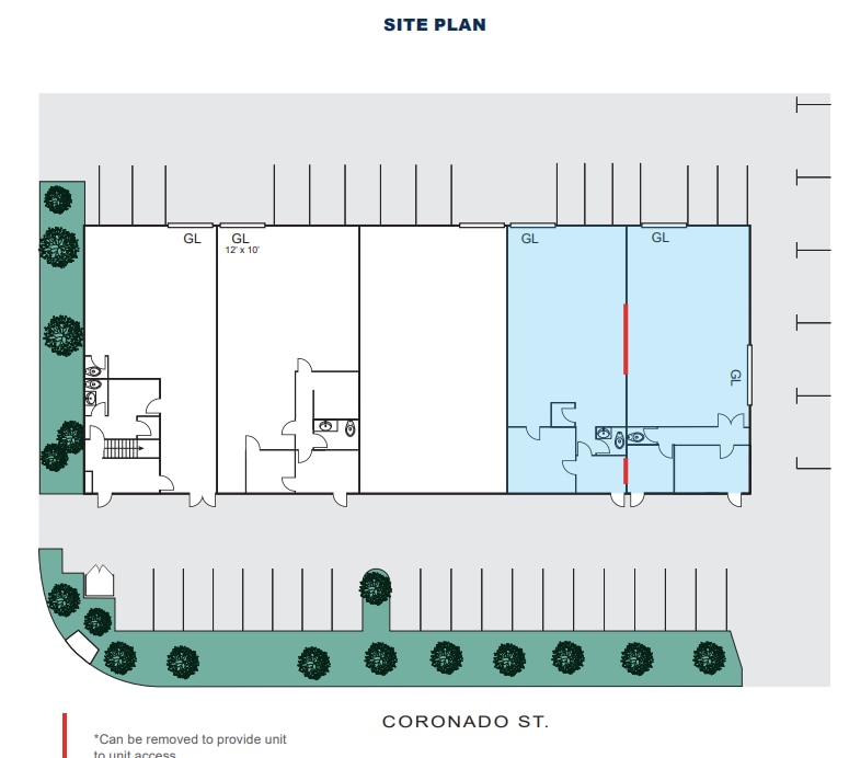 3031 E Coronado St, Anaheim, CA for lease Floor Plan- Image 1 of 1