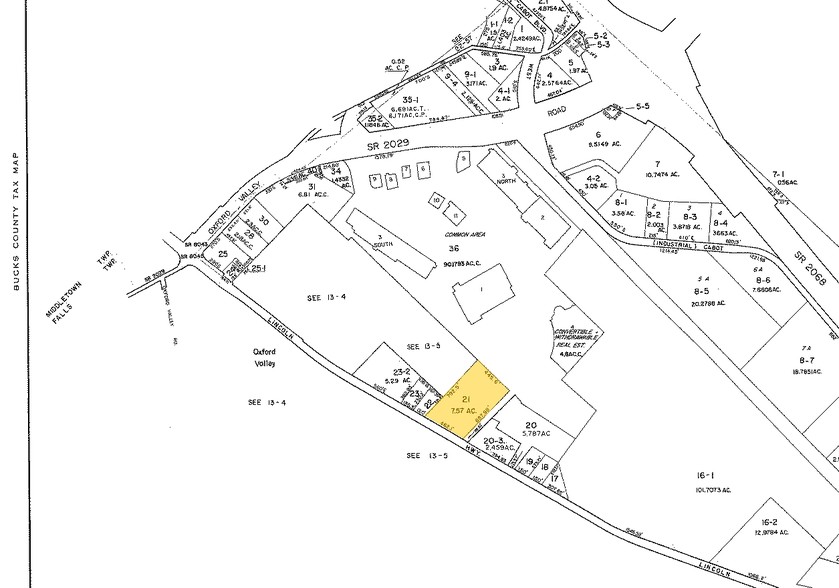 179 Lincoln Hwy, Fairless Hills, PA à vendre - Plan cadastral - Image 1 de 1