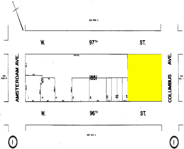 750 Columbus Ave, New York, NY à vendre - Plan cadastral - Image 1 de 1