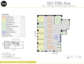 551 Fifth Ave, New York, NY for lease Floor Plan- Image 1 of 2