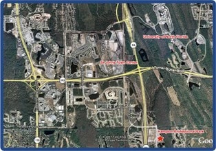 7807 Baymeadows Rd E, Jacksonville, FL - AERIAL  map view