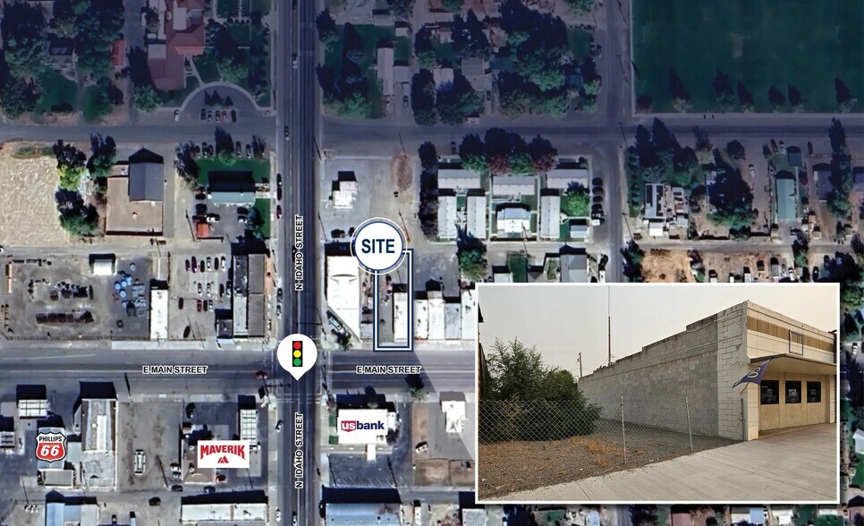 134 E Main St, Wendell, ID à vendre - Photo du bâtiment - Image 1 de 11