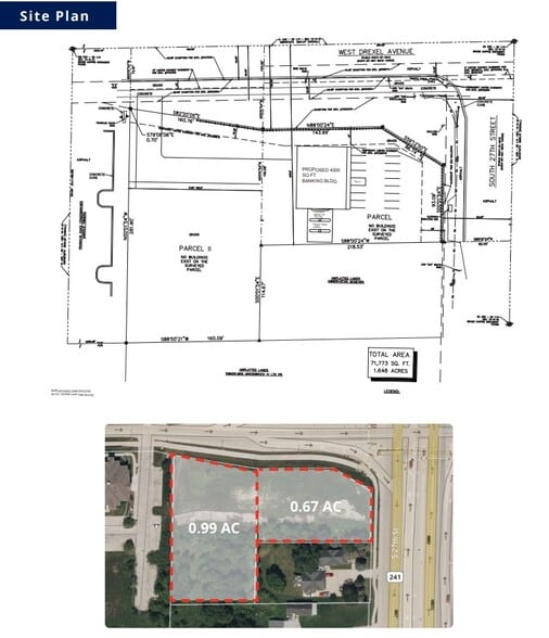 S 27th St, Franklin, WI à louer - Plan de site - Image 2 de 2
