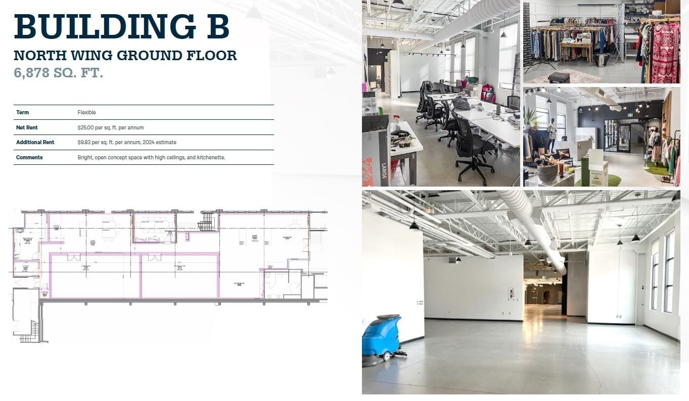 629 Eastern Ave, Toronto, ON for lease Floor Plan- Image 1 of 1