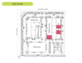 1020 Iowa Ave, Riverside, CA for lease Site Plan- Image 1 of 1