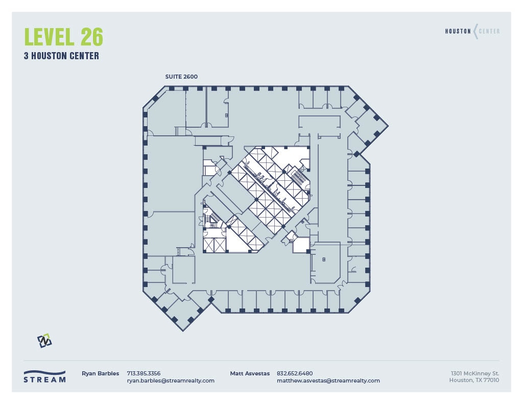 1301 McKinney St, Houston, TX for lease Floor Plan- Image 1 of 1