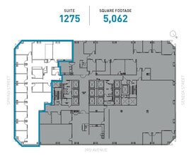 1111 3rd Ave, Seattle, WA for lease Floor Plan- Image 1 of 2