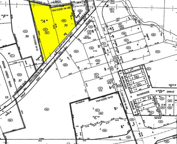 220 Olde Half Day Rd, Lincolnshire, IL à vendre - Plan cadastral - Image 2 de 2