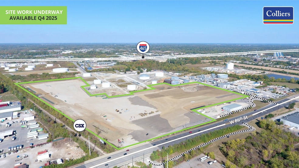 5000 W 86th St, Indianapolis, IN for lease - Aerial - Image 3 of 5