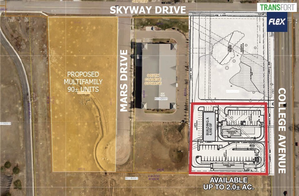 SWC of W Skyway Dr & College Ave, Fort Collins, CO à vendre Photo du bâtiment- Image 1 de 3