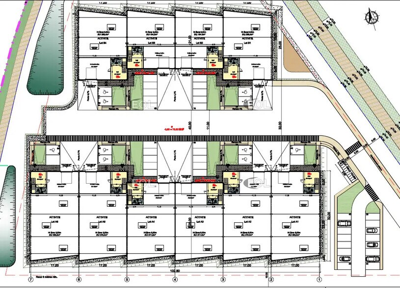 Flex in Cavaillon for lease - Site Plan - Image 3 of 4