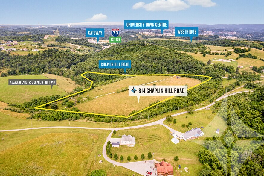 814 Chaplin Rd, Morgantown, WV à vendre - Photo du bâtiment - Image 3 de 16