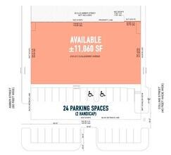 2101 E Allegheny Ave, Philadelphia, PA à louer Plan de site- Image 1 de 1