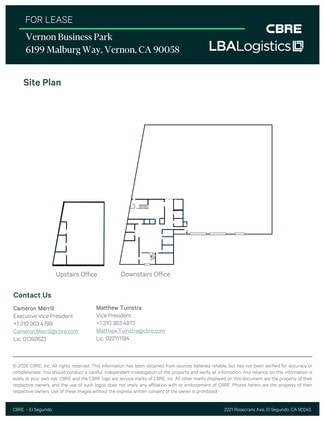 Plus de détails pour 6133-6199 Malburg Way, Vernon, CA - Industriel à louer