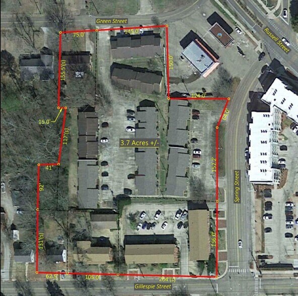 523 E Gillespie St, Starkville, MS à vendre - Photo du bâtiment - Image 3 de 4