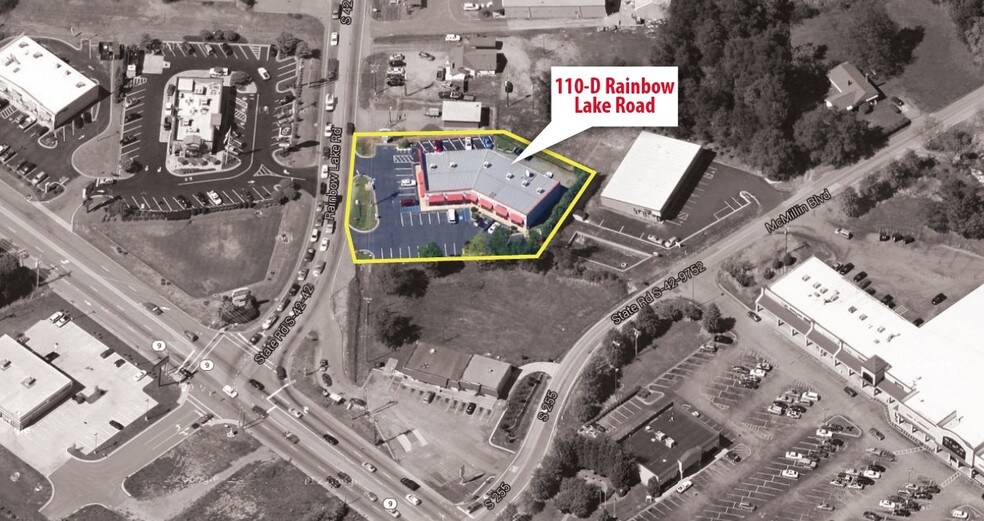 110 Rainbow Lake Rd, Boiling Springs, SC à louer - Aérien - Image 2 de 9