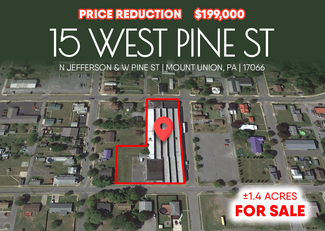 More details for 15 W Pine St, Mount Union, PA - Land for Sale