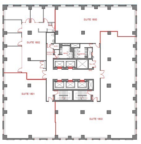 415 Yonge St, Toronto, ON for lease Floor Plan- Image 1 of 1