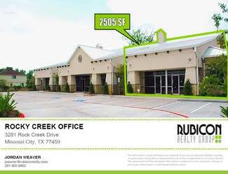 More details for 3281 Rocky Creek Dr, Missouri City, TX - Office for Lease