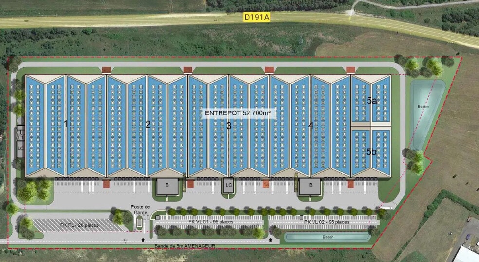 Industrial in Gondreville for lease - Building Photo - Image 3 of 5