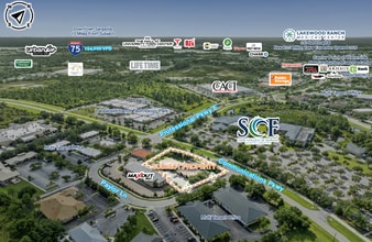 5313-5343 Paylor Ln, Lakewood Ranch, FL - Aerial map view - Image1