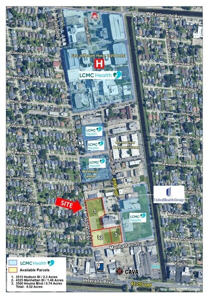 3500 Houma Blvd, Metairie, LA for lease - Aerial - Image 2 of 3