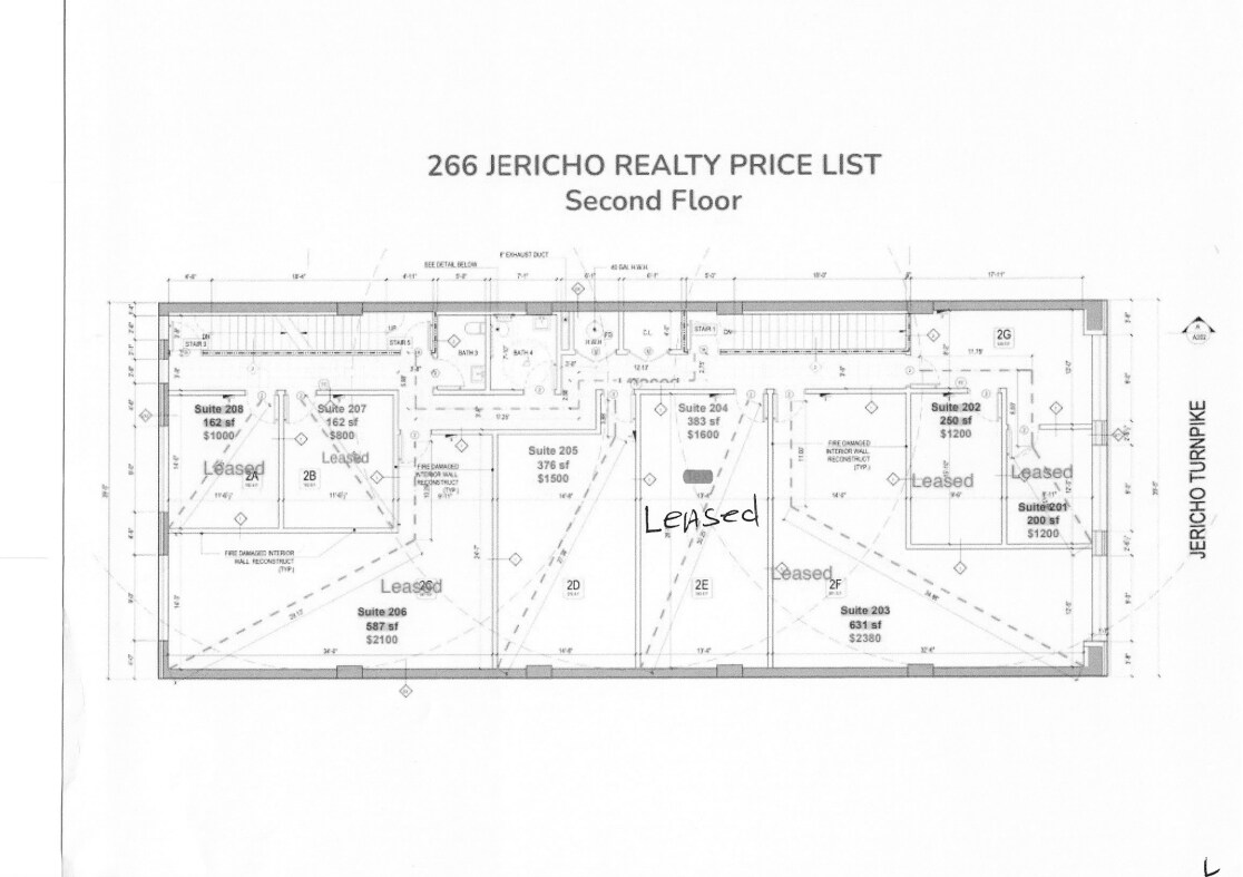 266 Jericho Tpke, Floral Park, NY for lease Typical Floor Plan- Image 1 of 1