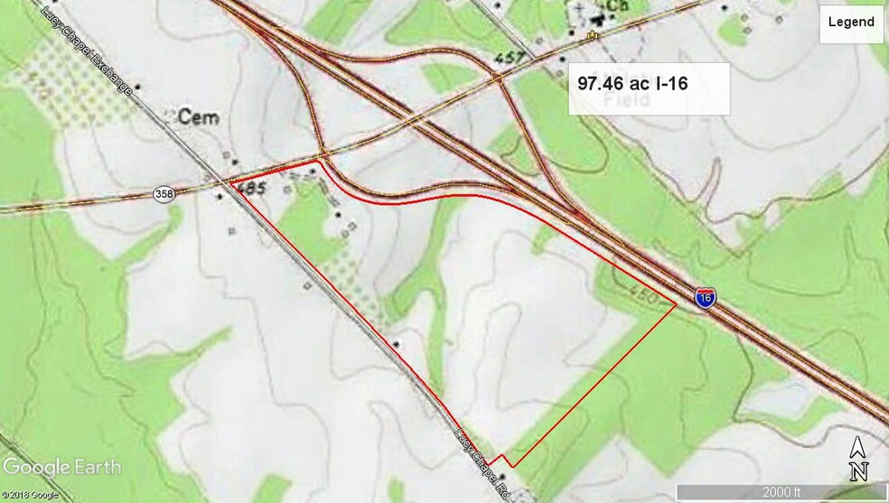 Hwy 358, Danville, GA à vendre - Photo du bâtiment - Image 3 de 4