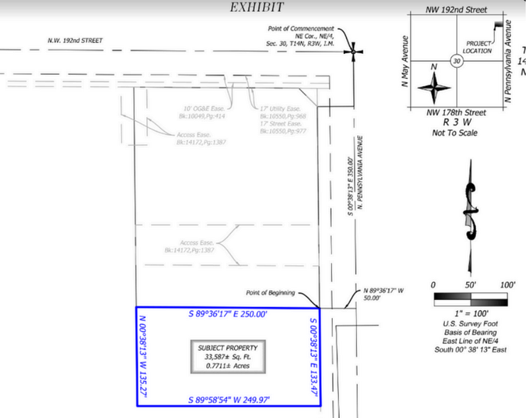 119250 N Pennsylvania Ave, Edmond, OK à vendre - Plan cadastral - Image 2 de 2