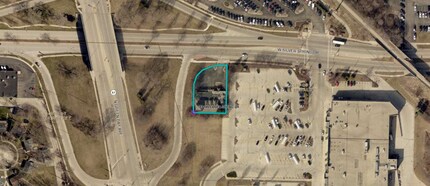 1811 W Silver Spring Dr, Glendale, WI - AERIAL  map view