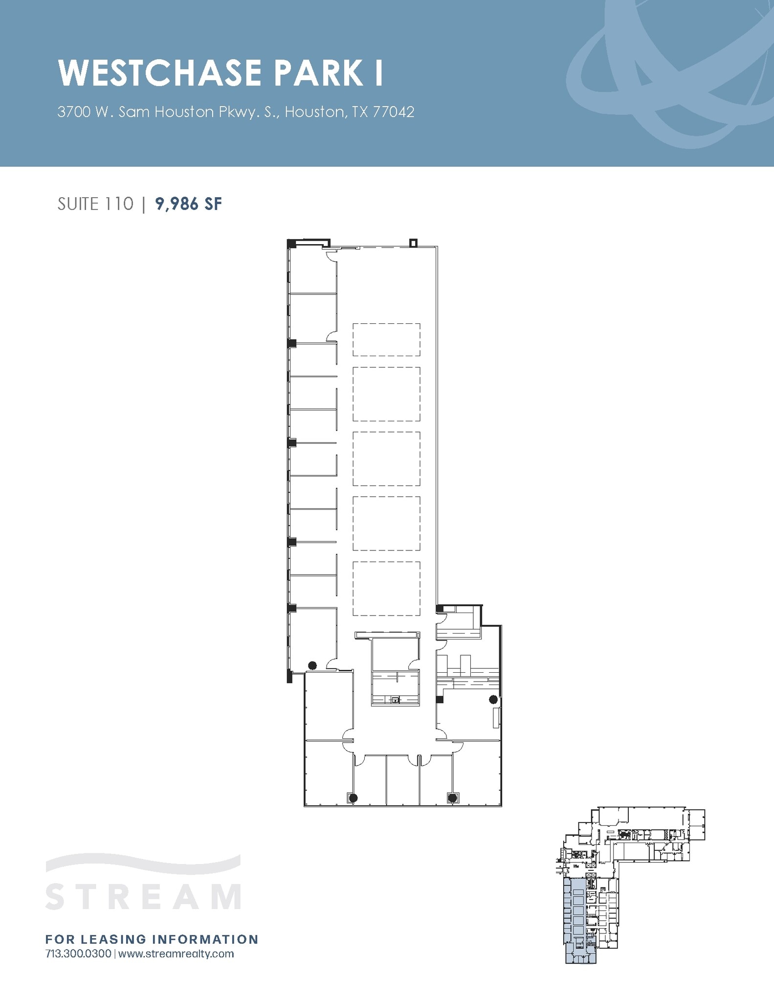 3700 W Sam Houston Pky S, Houston, TX for lease Floor Plan- Image 1 of 1