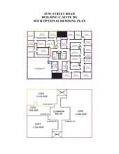 65 W Street Rd, Warminster, PA for lease Floor Plan- Image 2 of 2