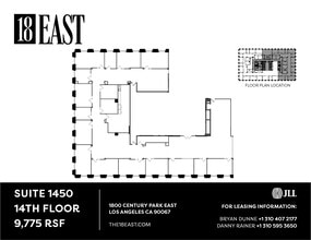1800 Century Park E, Los Angeles, CA for lease Floor Plan- Image 1 of 1