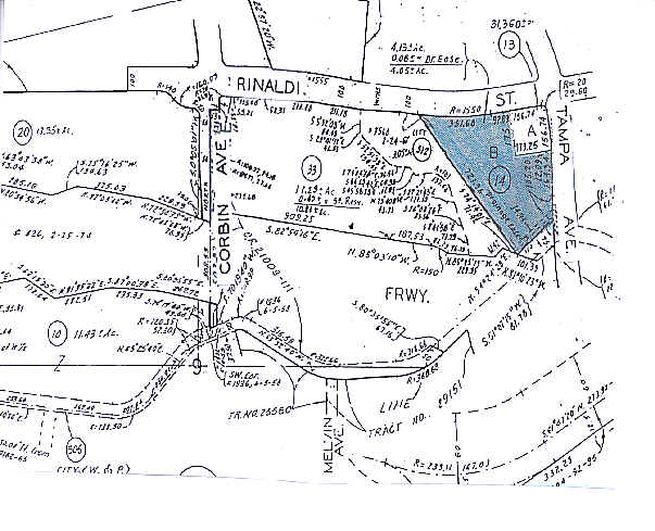 19450 Rinaldi St, Northridge, CA à louer - Plan cadastral - Image 2 de 2