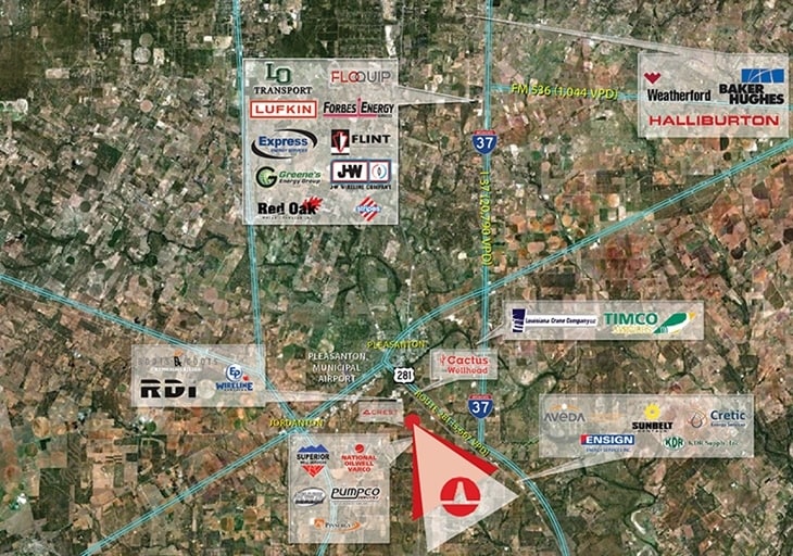 283 Shale Rd, Pleasanton, TX for lease - Building Photo - Image 2 of 11