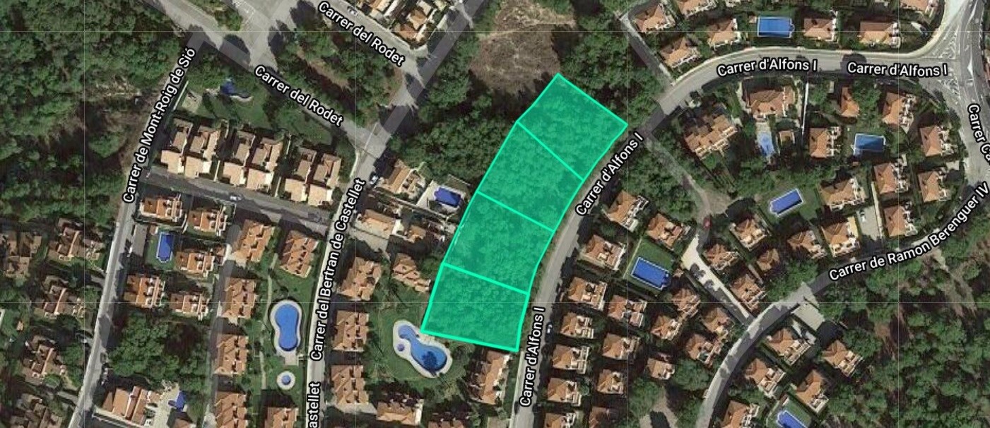 Land in Mont-roig del Camp, Tarragona for sale Aerial- Image 1 of 2