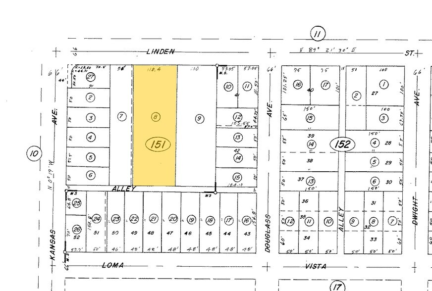 2052 W Linden St, Riverside, CA à vendre - Plan cadastral - Image 2 de 10