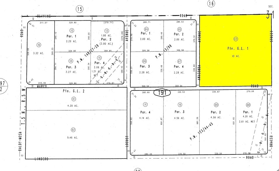 Olivine Rd, Victorville, CA à vendre - Plan cadastral - Image 2 de 3