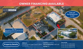 Plus de détails pour 227 SW 3rd Ave, Cape Coral, FL - Industriel à vendre
