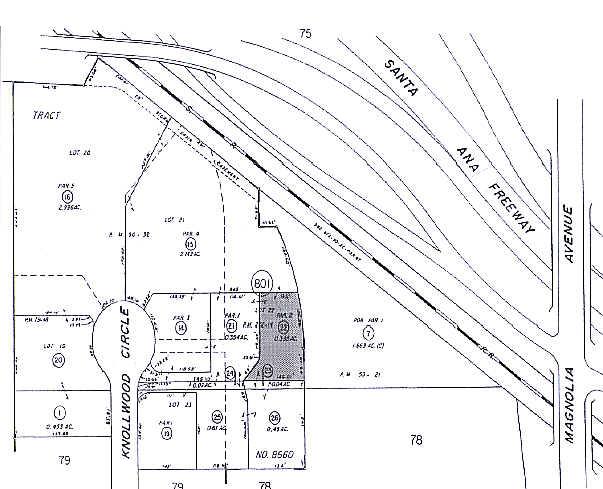 1342 N Knollwood Cir, Anaheim, CA à vendre - Plan cadastral - Image 2 de 3