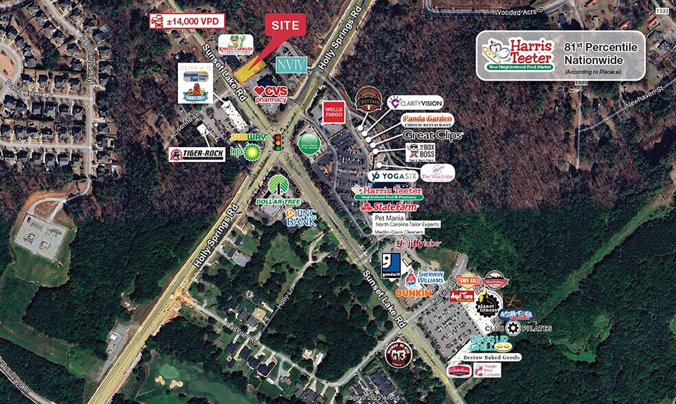 5145 Sunset Lake Rd, Apex, NC à vendre - Photo du bâtiment - Image 2 de 3