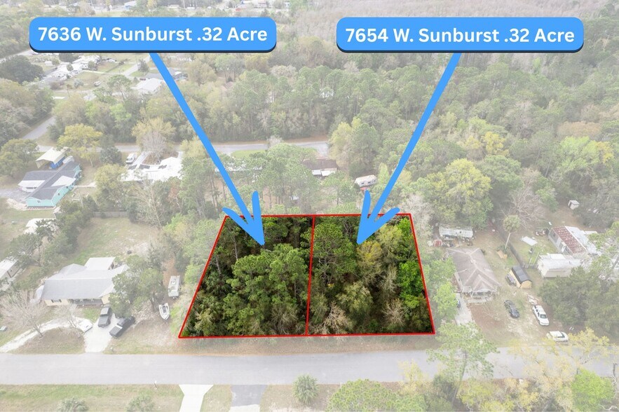 7636 Sunburst ln, Homosassa, FL à vendre - Aérien - Image 2 de 27