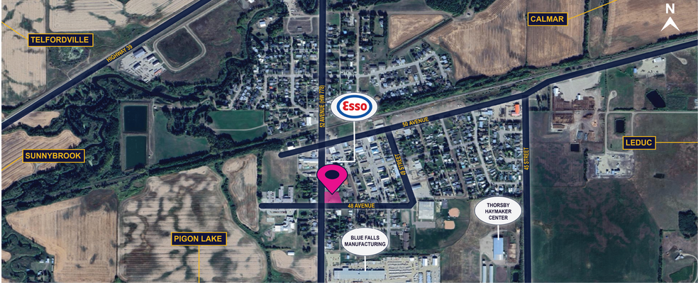 5108 48 Ave, Thorsby, AB à vendre - Photo du bâtiment - Image 3 de 3