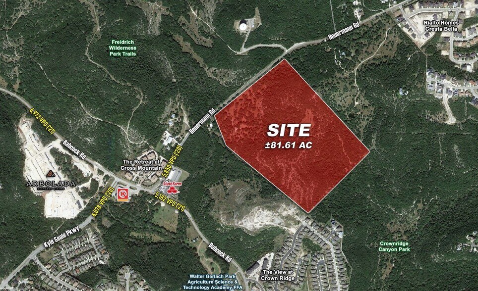 7860 Heuermann Rd, San Antonio, TX for sale - Aerial - Image 2 of 2