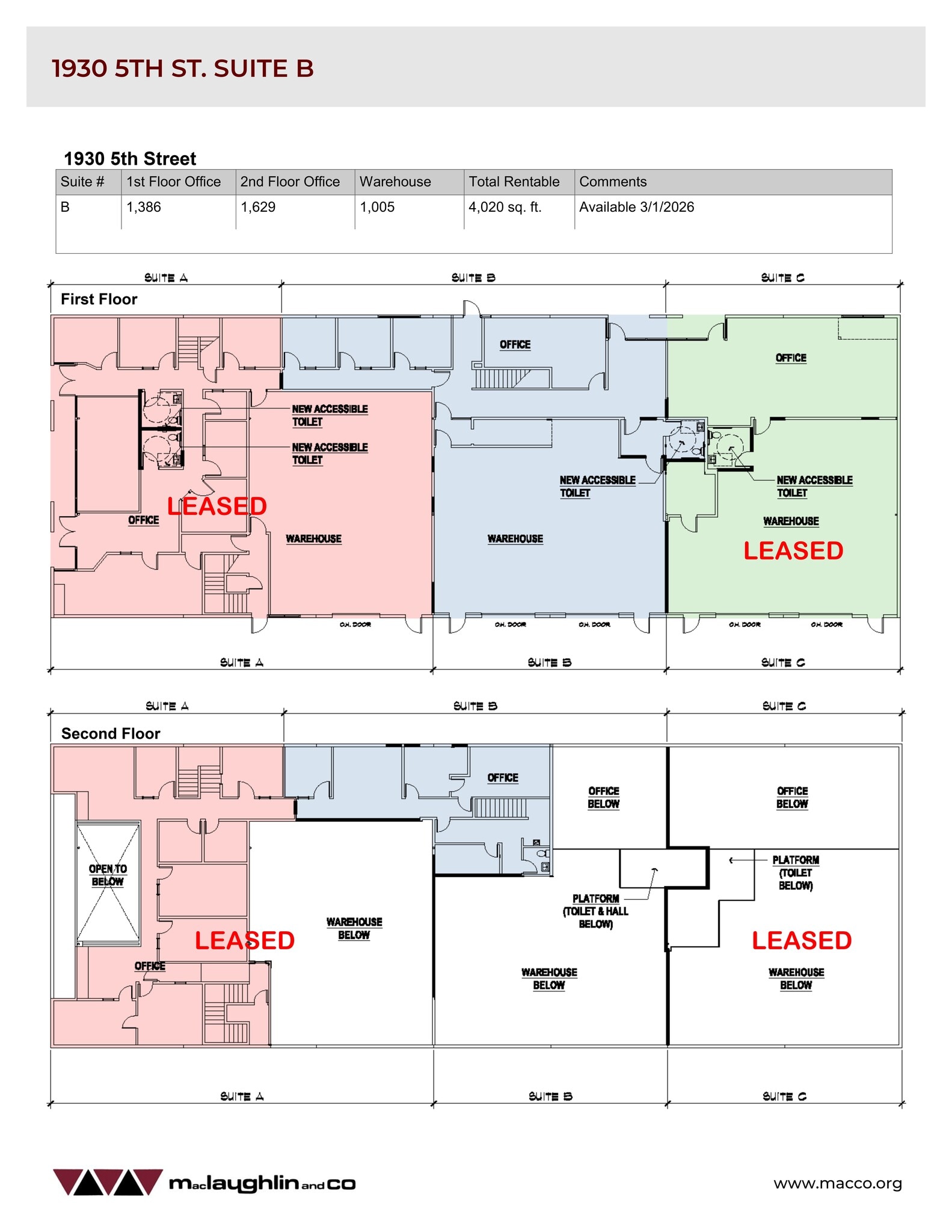 1930 5th St, Davis, CA for lease Site Plan- Image 1 of 1