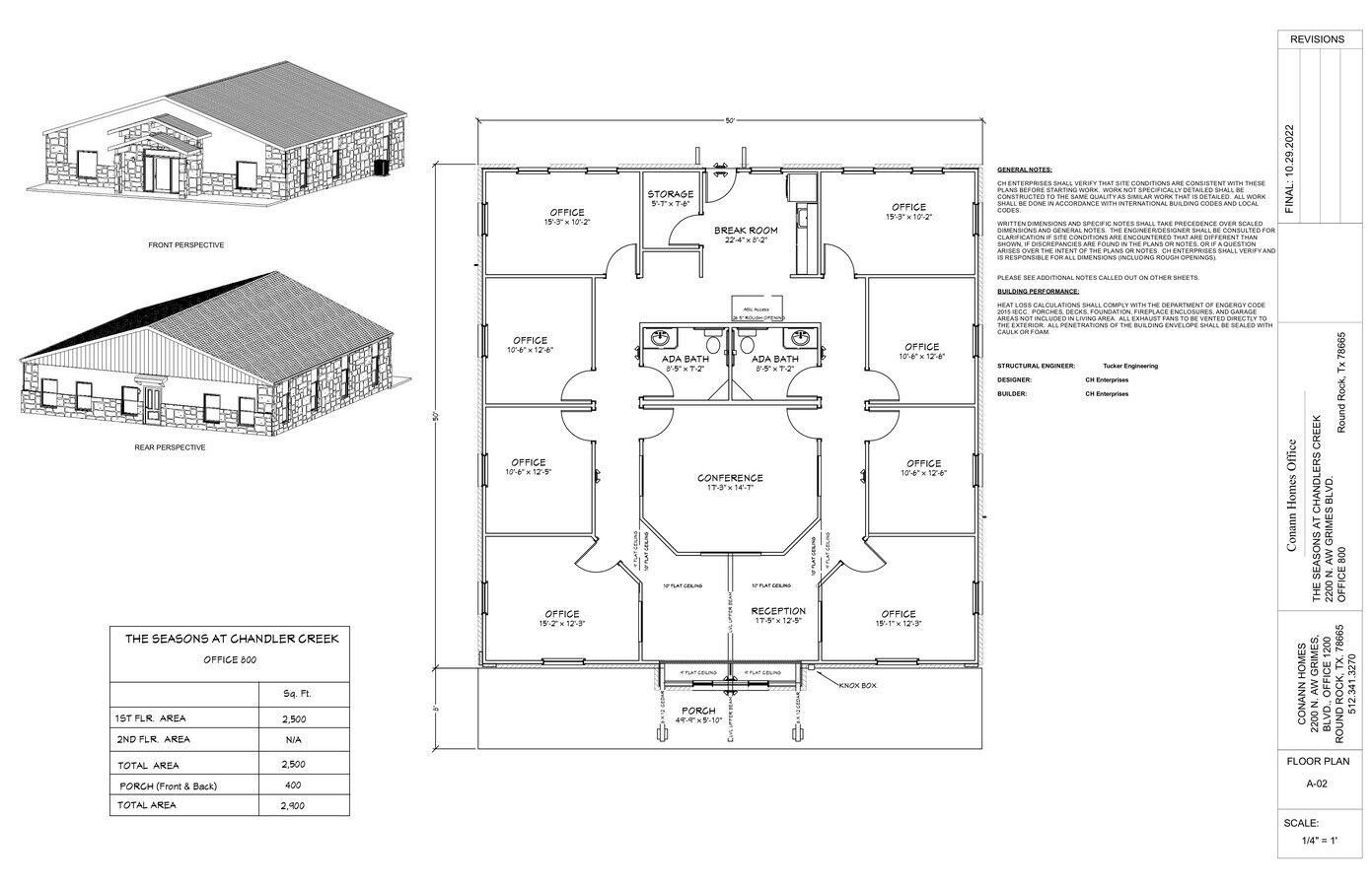 2200 N A W Grimes Blvd, Round Rock, TX 78665 - Unité 800 -  - Plan d’étage - Image 1 of 1
