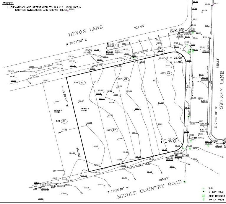 7-11 Middle Country, Middle Island, NY à vendre Plan de site- Image 1 de 2