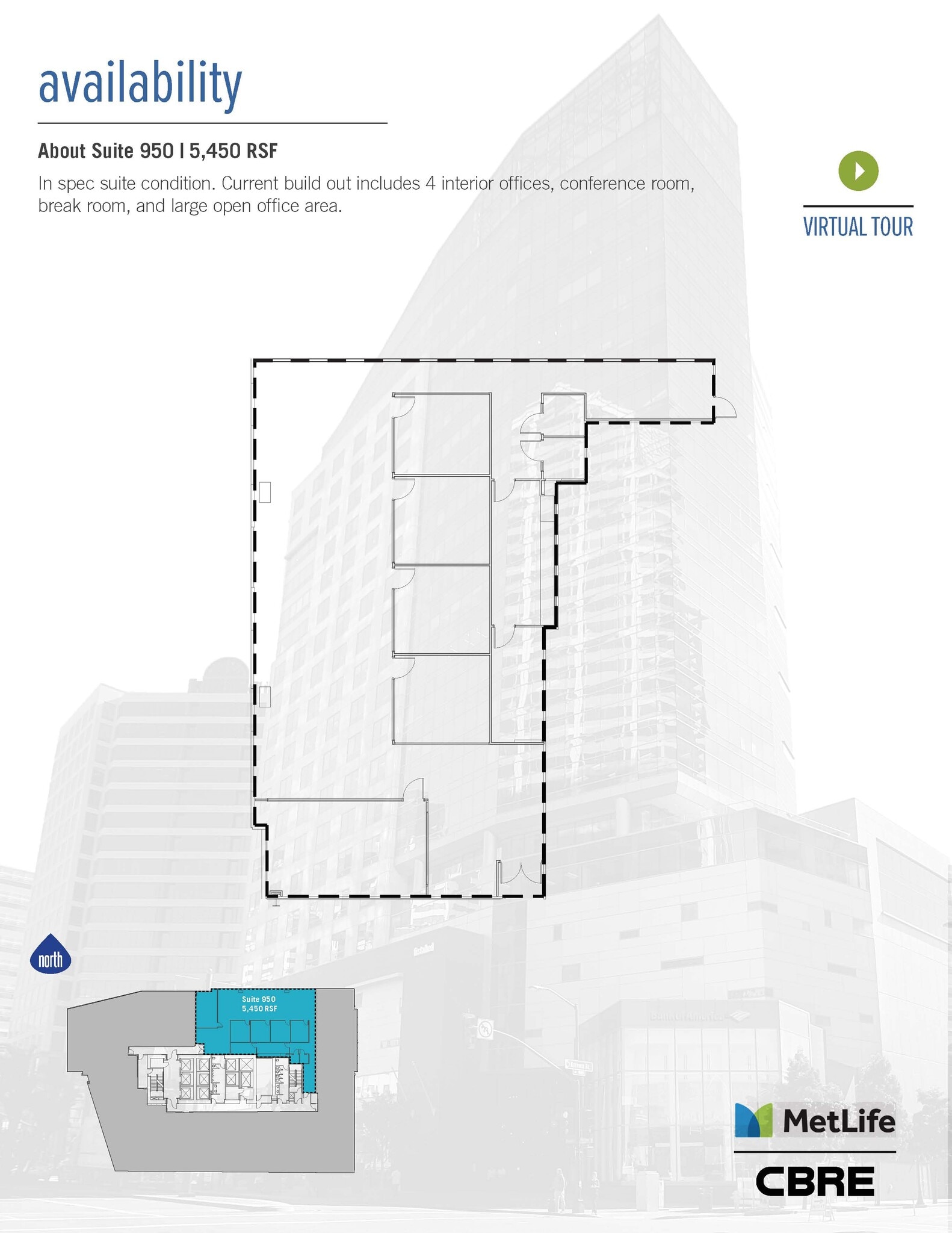 655 W Broadway, San Diego, CA for lease Floor Plan- Image 1 of 1