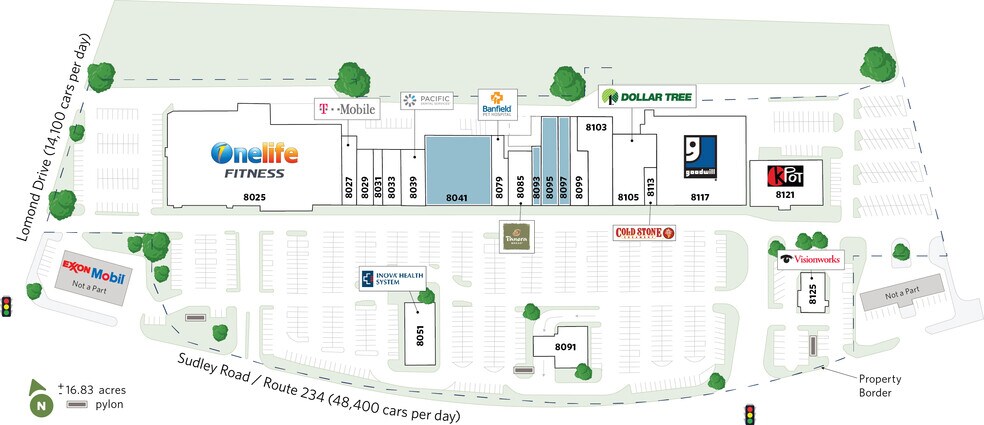 8025-8125 Sudley Rd, Manassas, VA à louer - Photo du bâtiment - Image 3 de 21